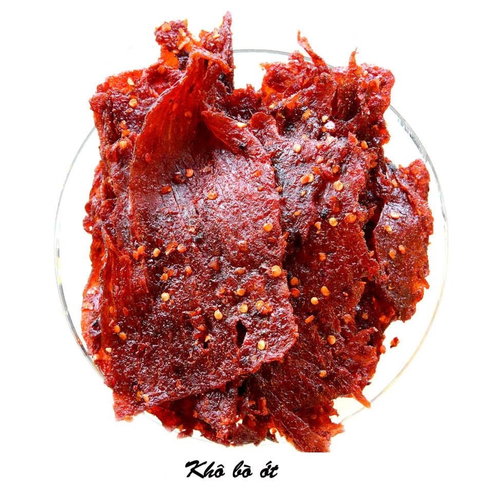 Chilly Beef Jerky Khô Bò Ớt Kho Bo So 1 The Best Vietnamese Beef
